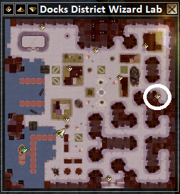 Docks District Wizard Lab Map Location